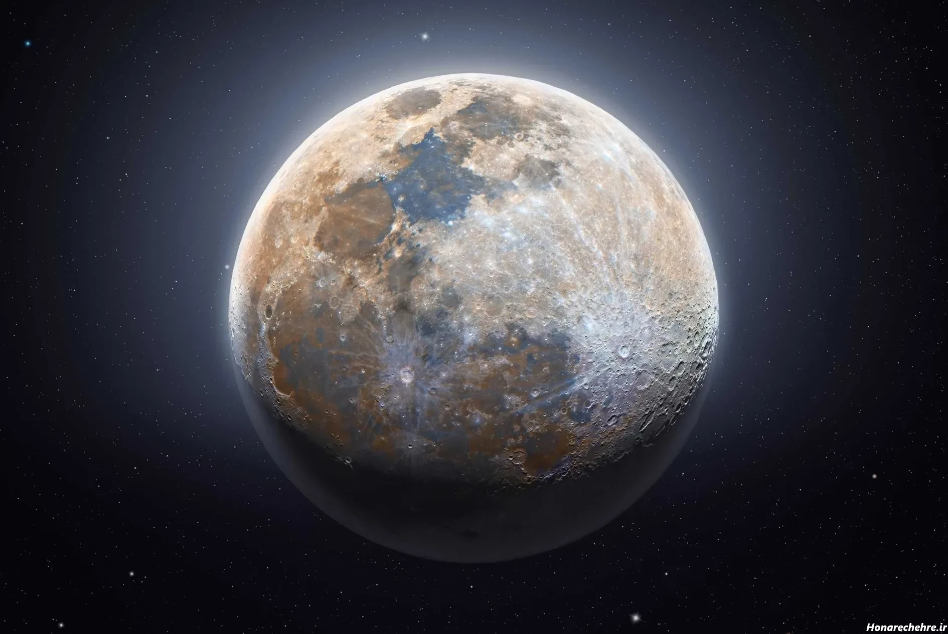 عکس واقعی ماه و خورشید