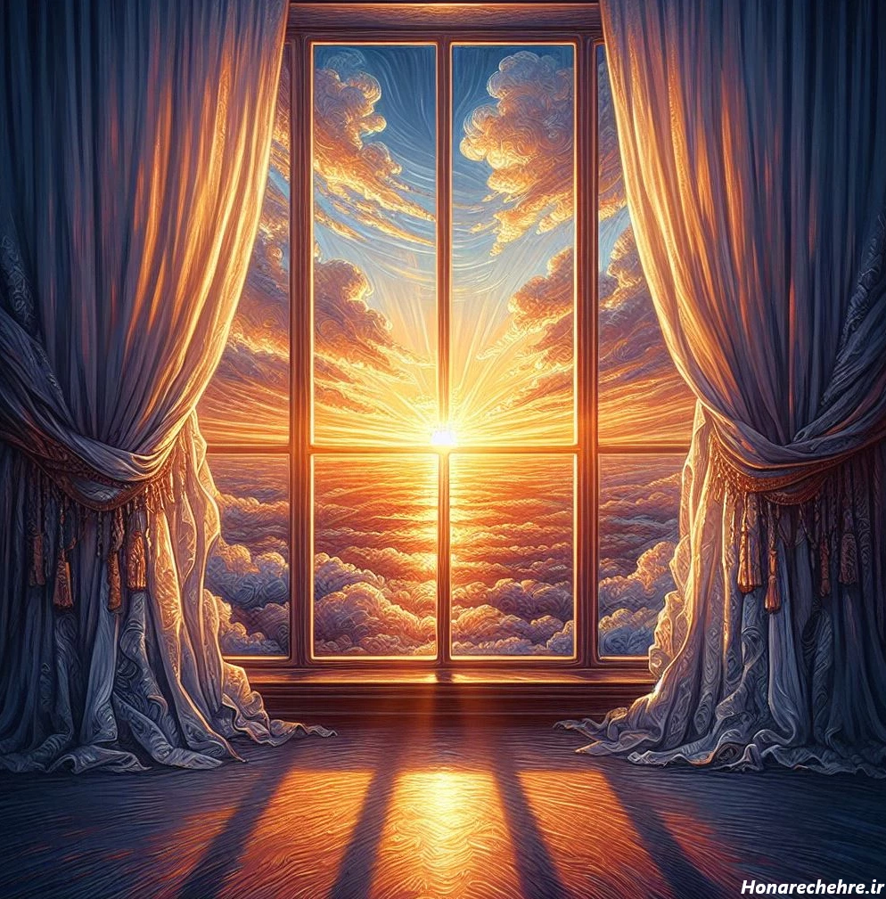 عکس طلوع خورشید عاشقانه