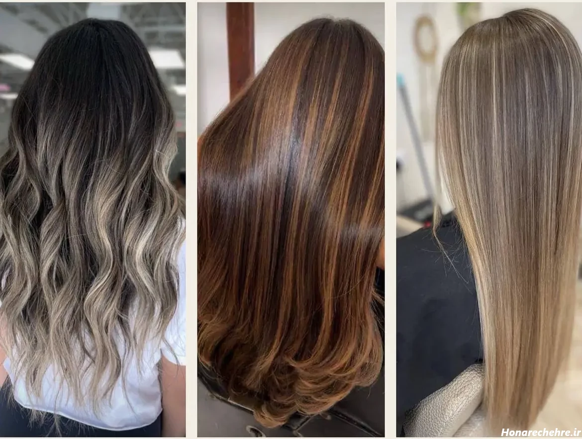 رنگ شکلاتی و مش استخوانی