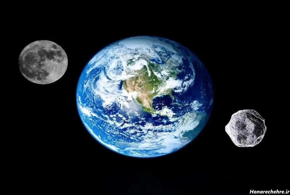 عکس واقعی ماه و خورشید