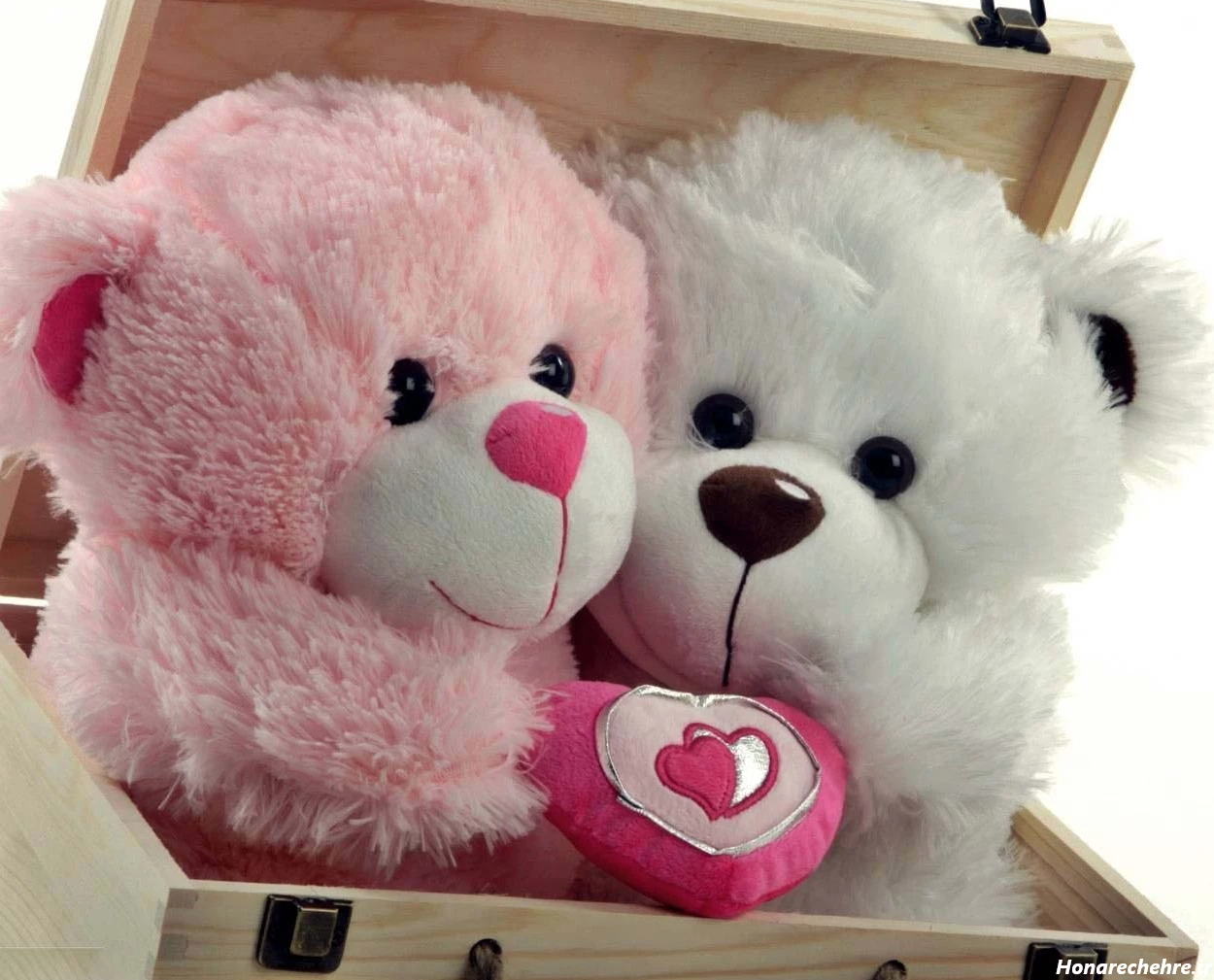 عکس خرس فانتزی بامزه صورتی