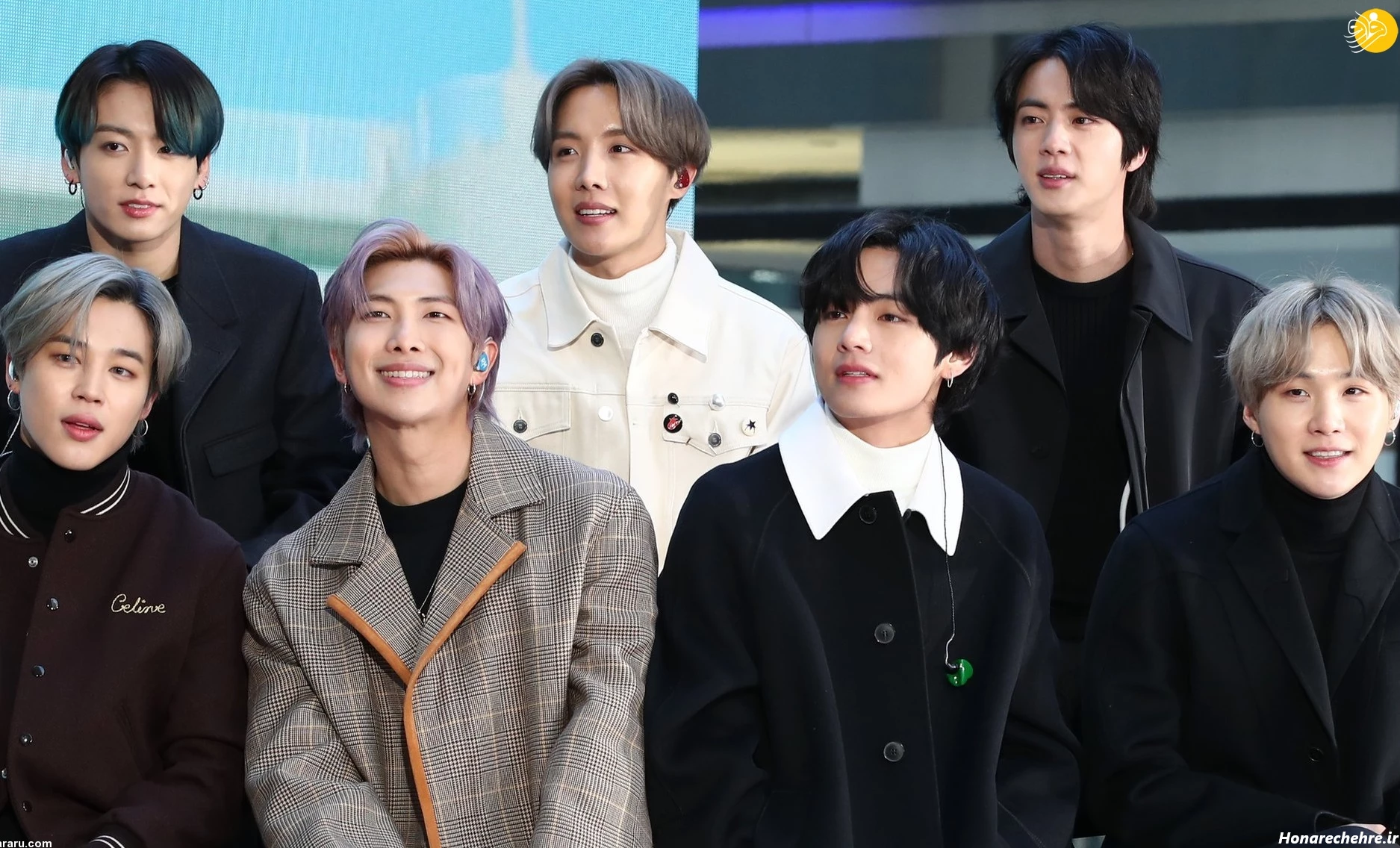 عکس خنده دار بی تی اس بدون متن