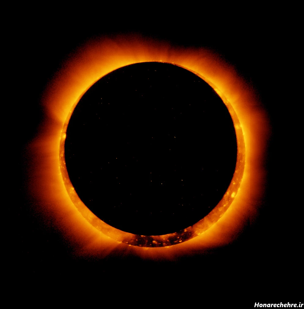 بزرگترین خورشید گرفتگی جهان