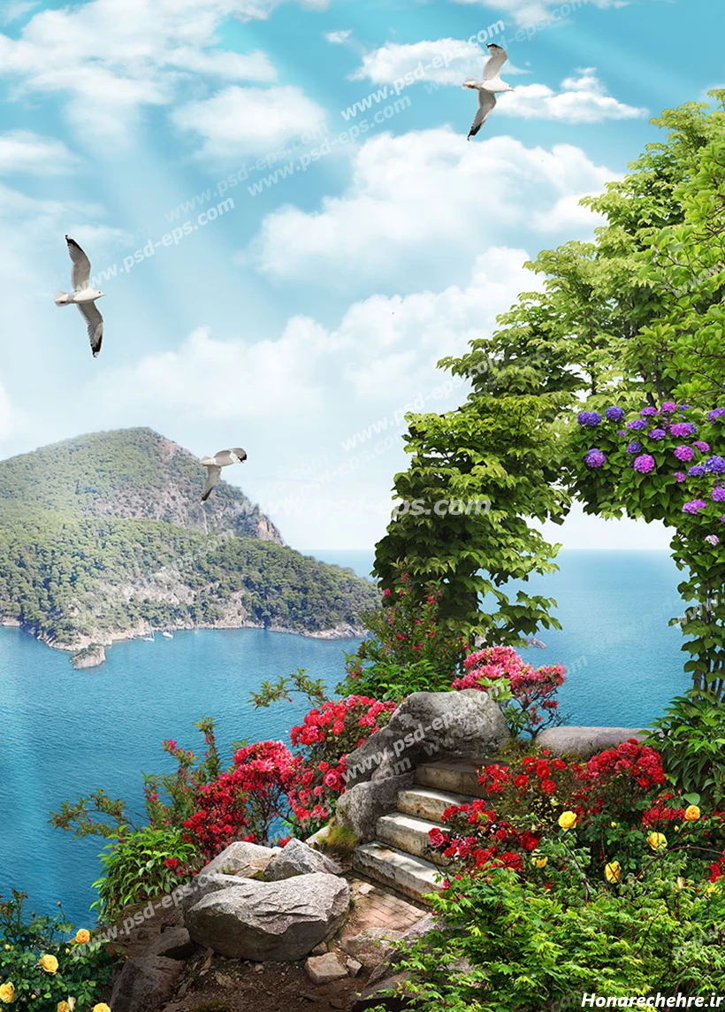 عکس کوه و دشت با کیفیت بالا