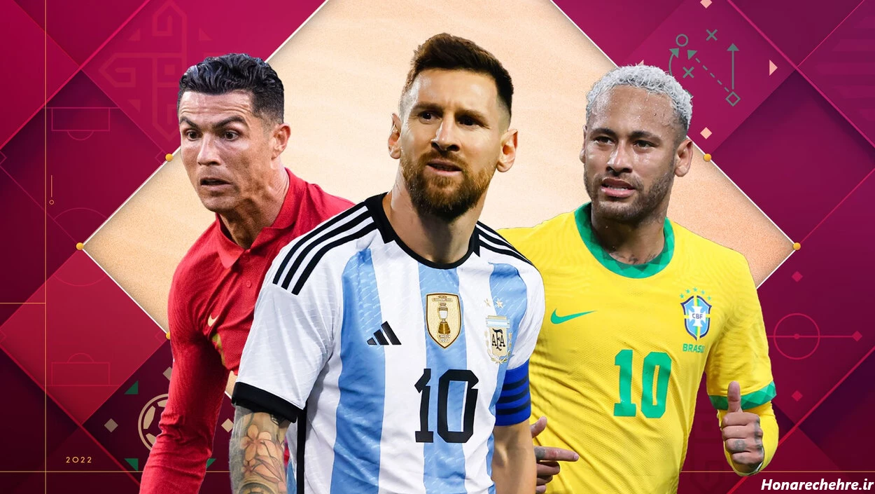 عکس مسی و نیمار