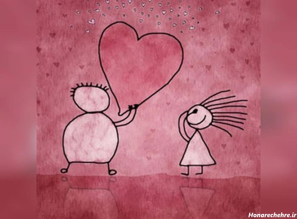 عکس خرس فانتزی بامزه صورتی