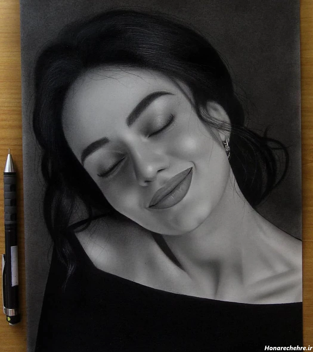 عکس چهره برای طراحی سیاه قلم ساده پسرانه