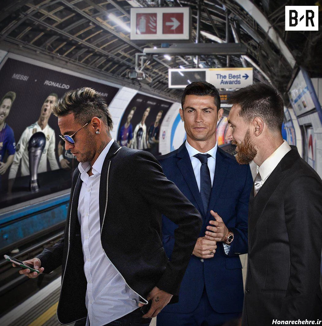 عکس مسی و نیمار