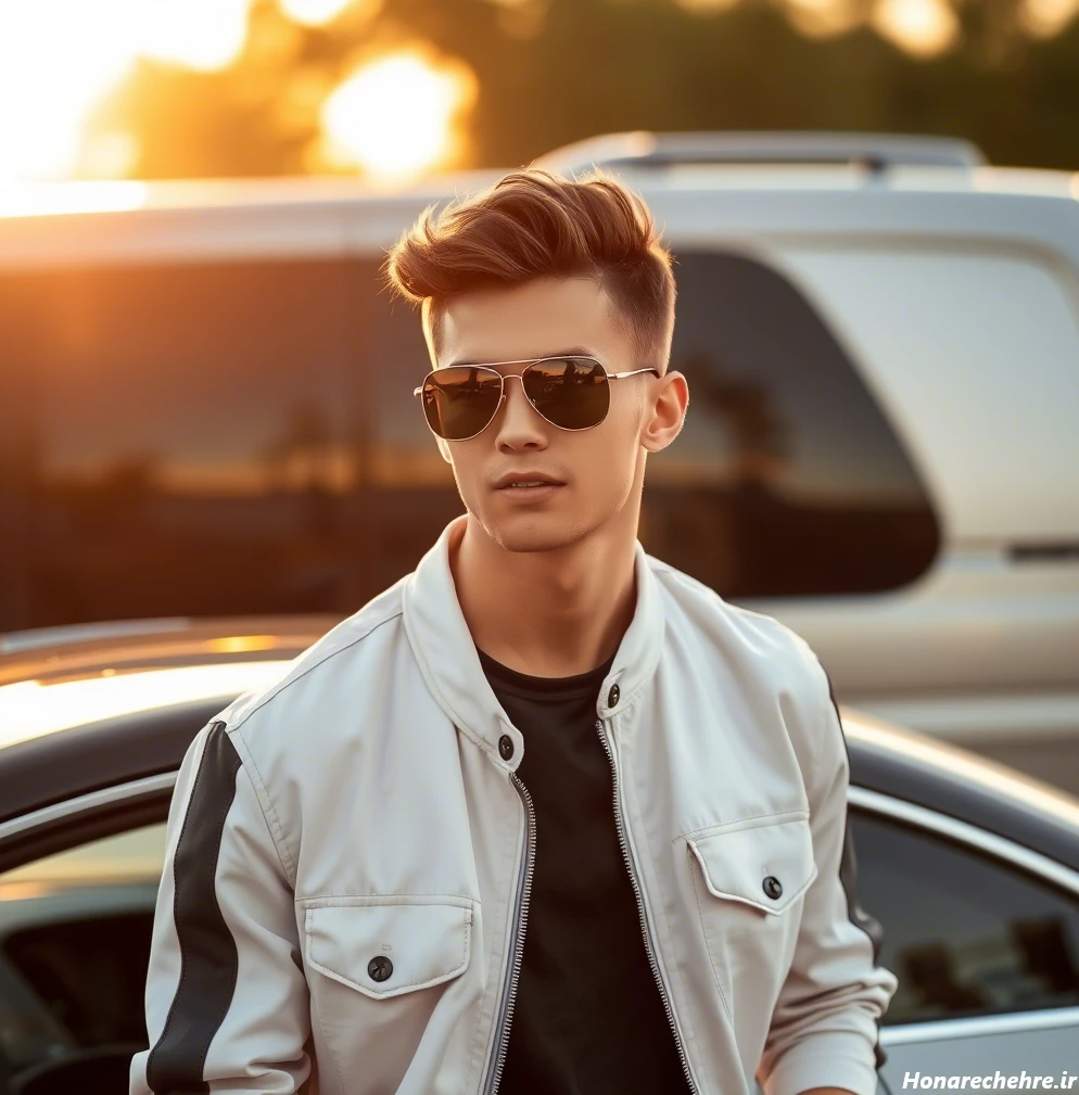 چهره مردانه زیبا ایرانی