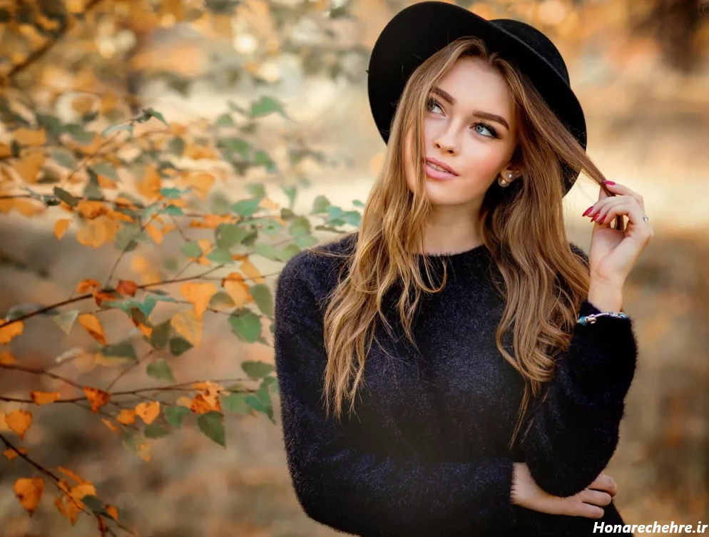 طراحی ژستهای عکاسی با اتکا بر زیباییهای طبیعی فصل پاییز ...