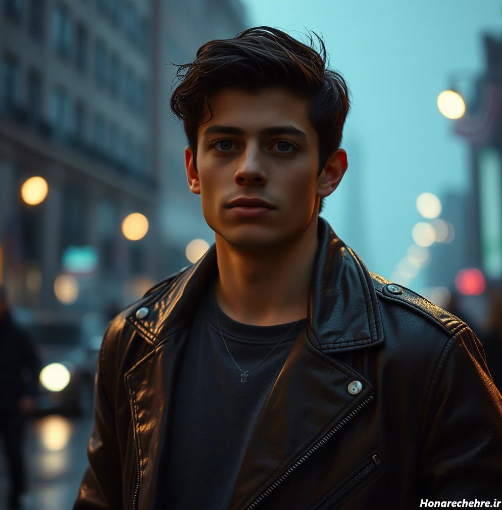 چهره مردانه زیبا ایرانی