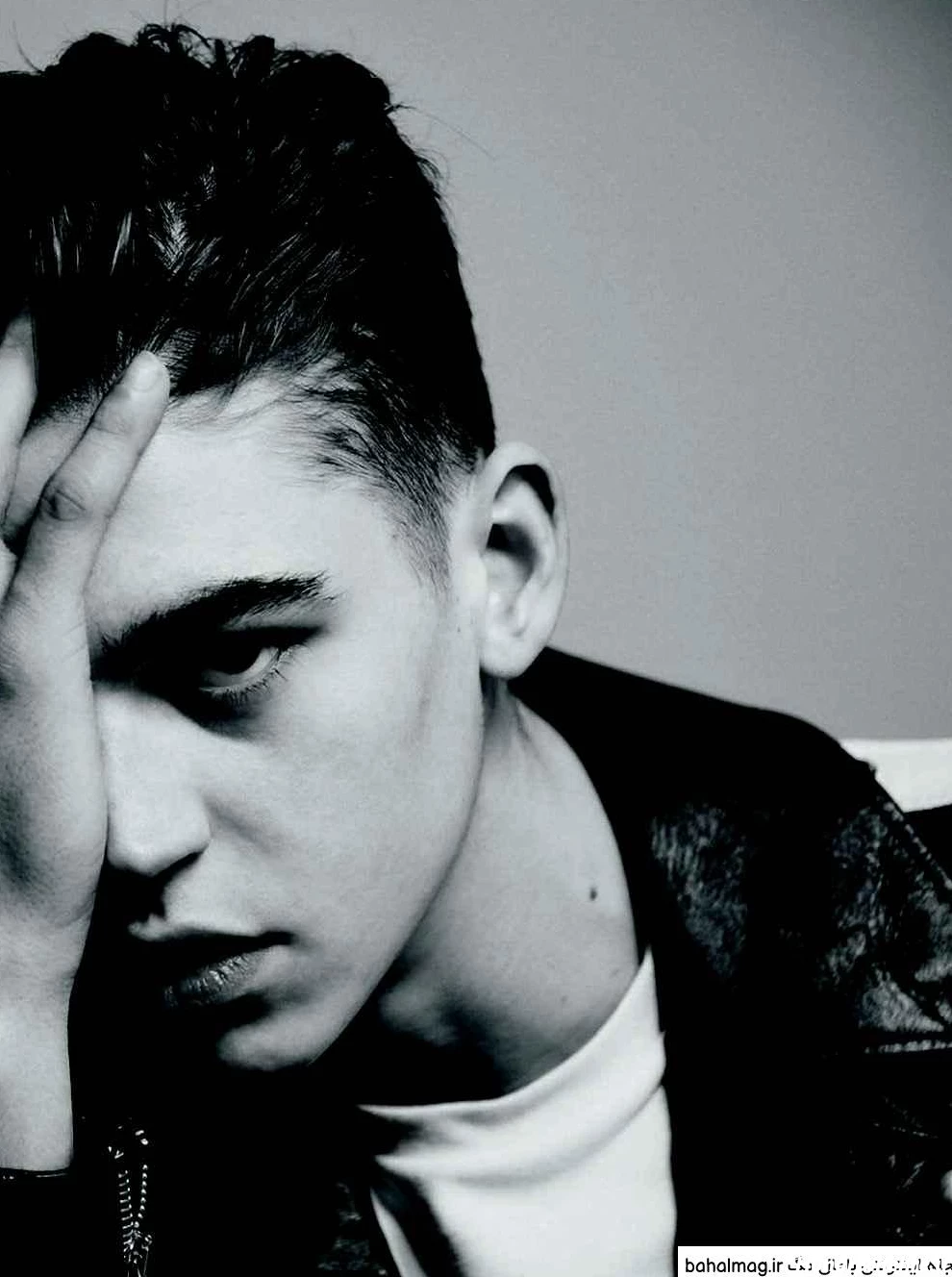 چهره مردانه زیبا ایرانی