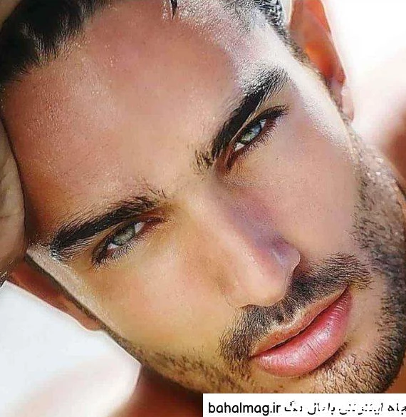 چهره مردانه زیبا ایرانی
