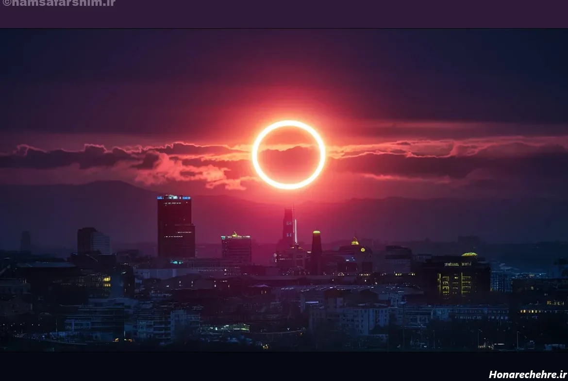 بزرگترین خورشید گرفتگی جهان