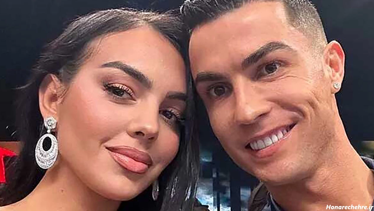 عکس رونالدو و همسرش در تخت خواب