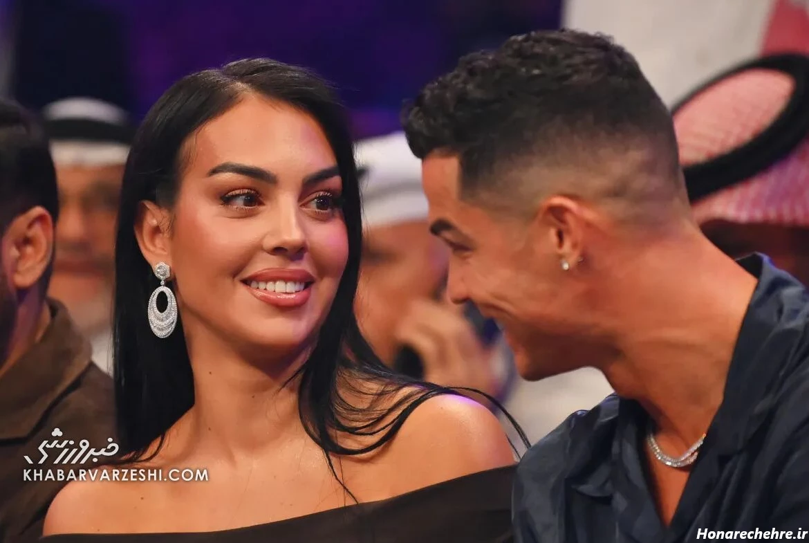 عکس رونالدو و همسرش در تخت خواب