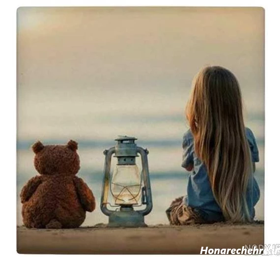 عکس خرس فانتزی بامزه صورتی