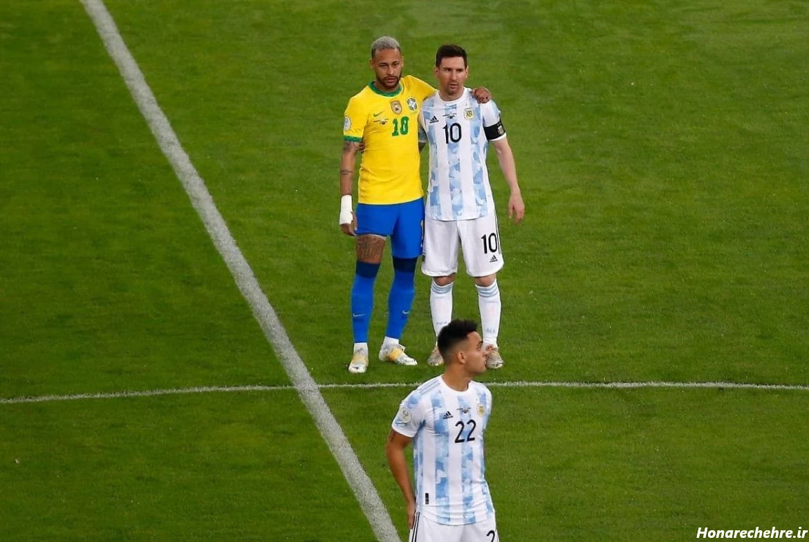 عکس مسی و نیمار