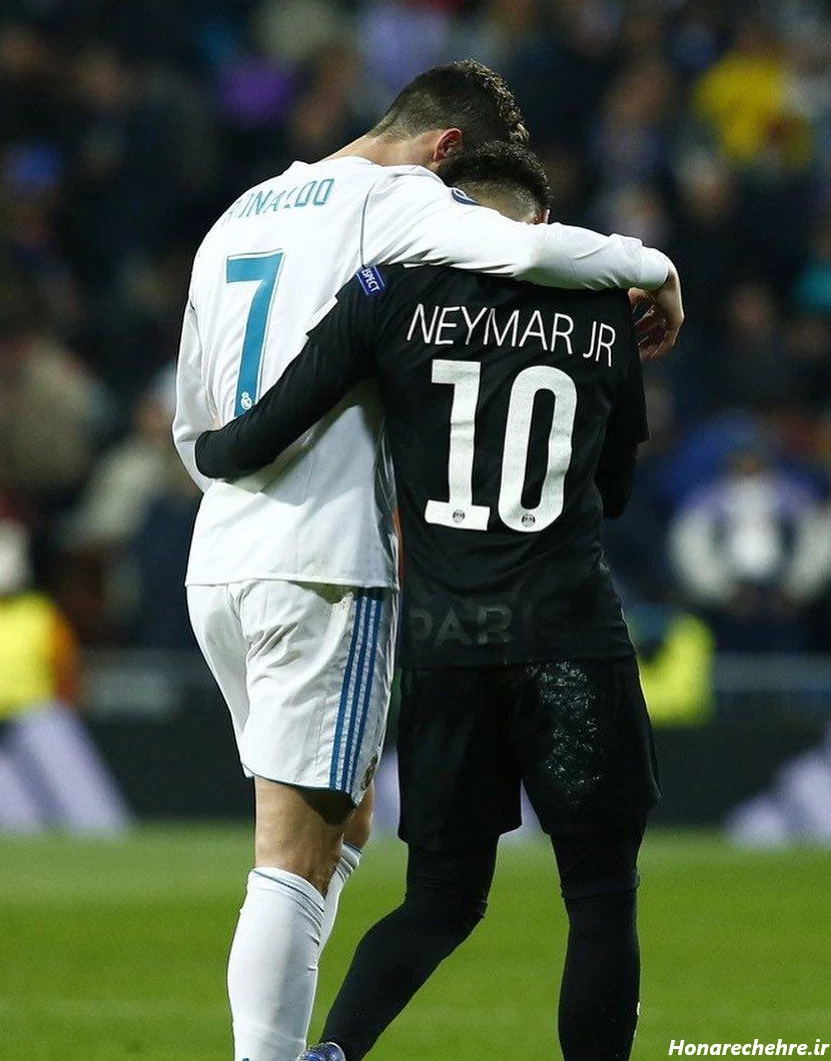 عکس مسی و نیمار