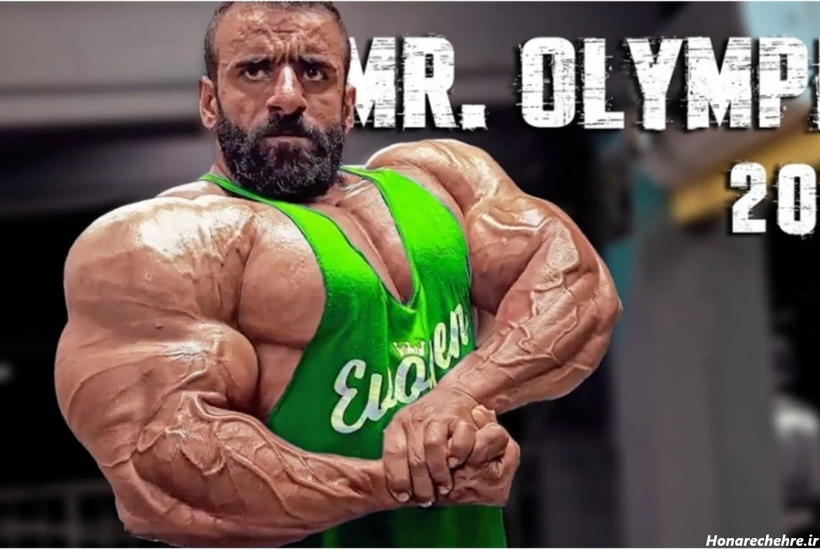 عکس هادی چوپان قبل از بدنسازی