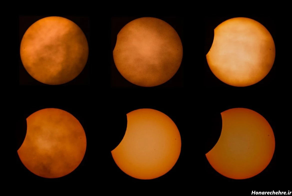 بزرگترین خورشید گرفتگی جهان