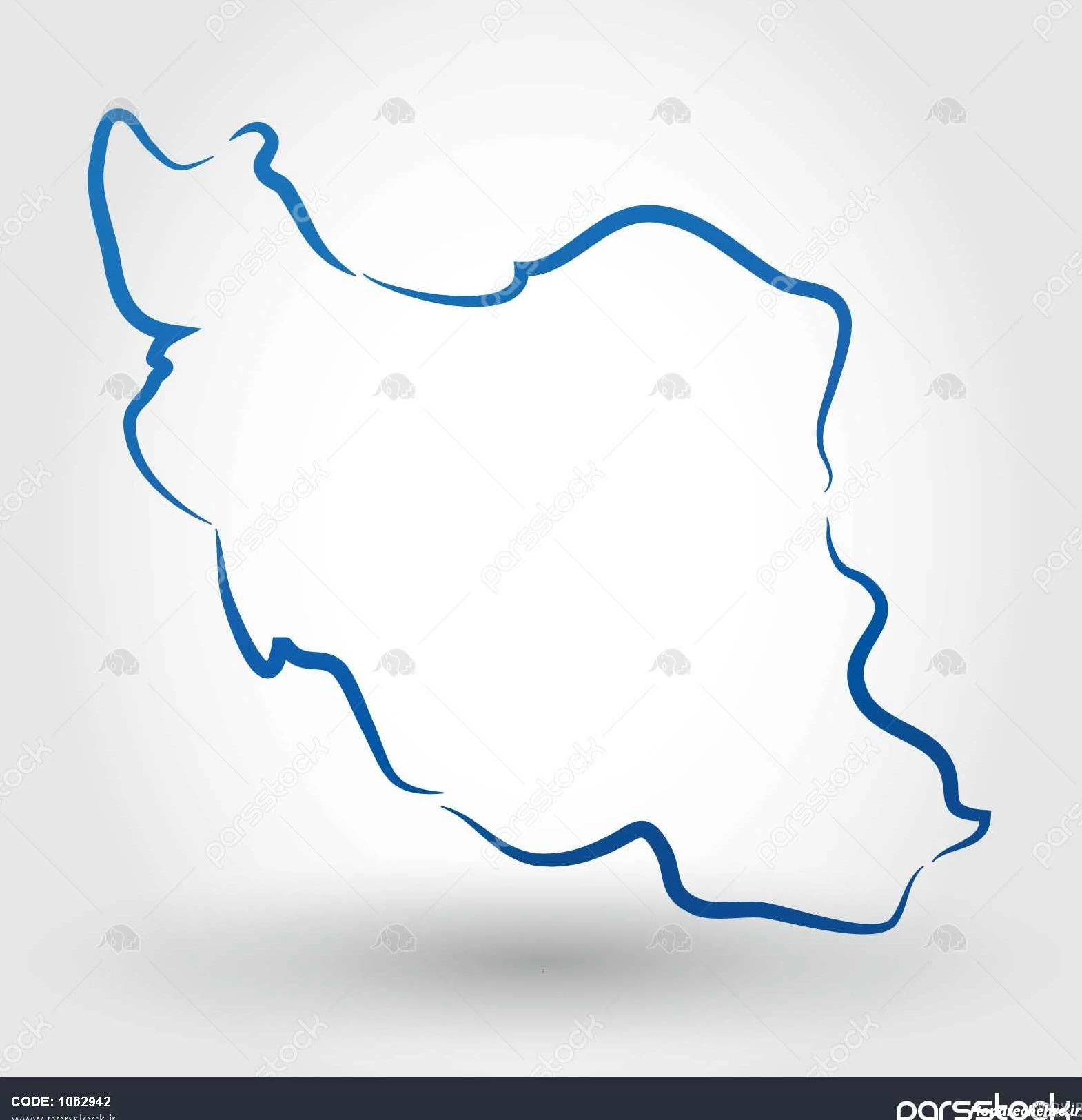 نقشه خام ایران pdf