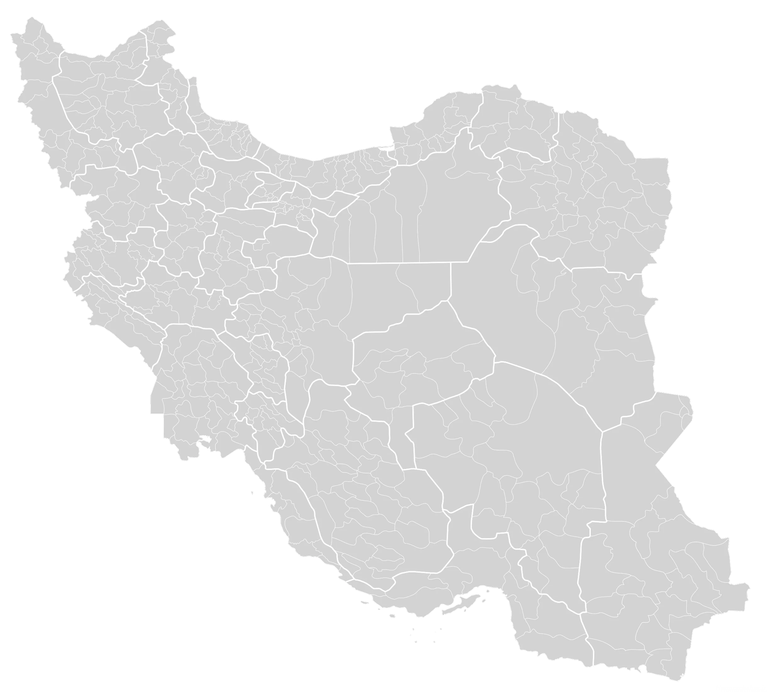 نقشه خام ایران pdf