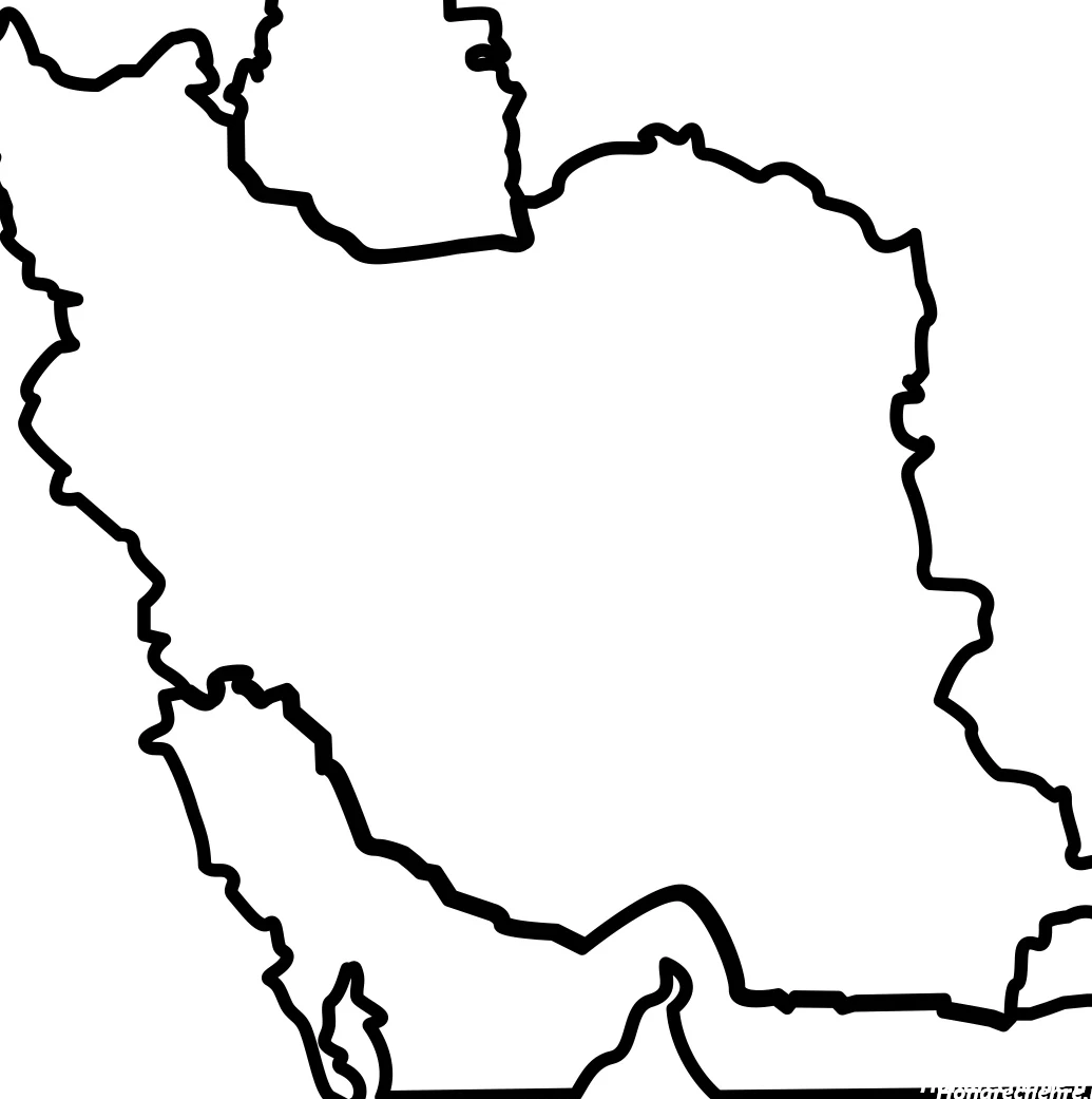 نقشه خام ایران pdf