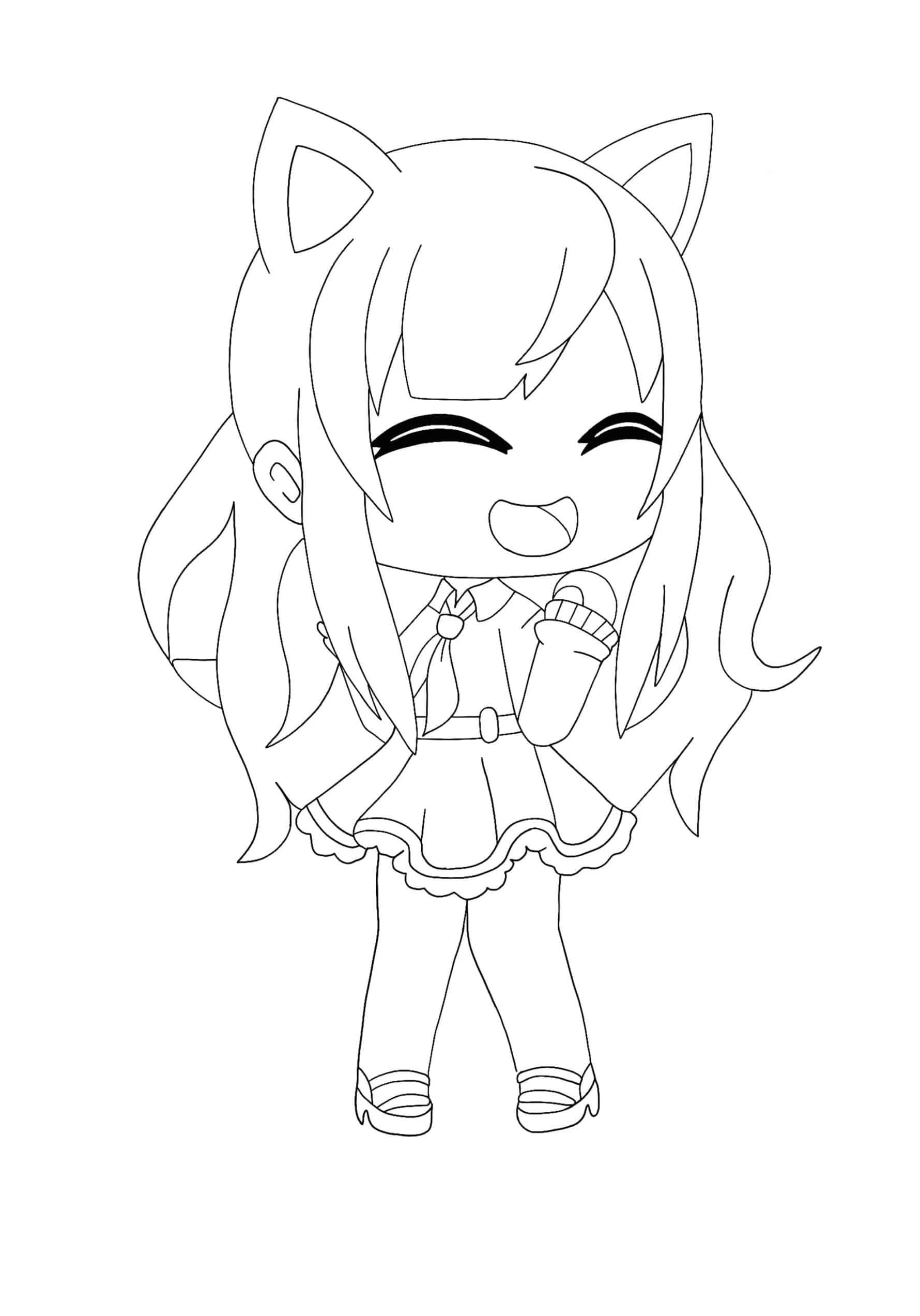 عکس انیمه کیوت سیاه پسرانه