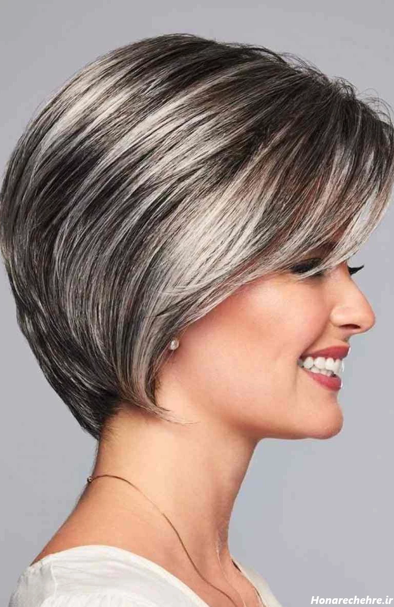 رنگ شکلاتی و مش استخوانی