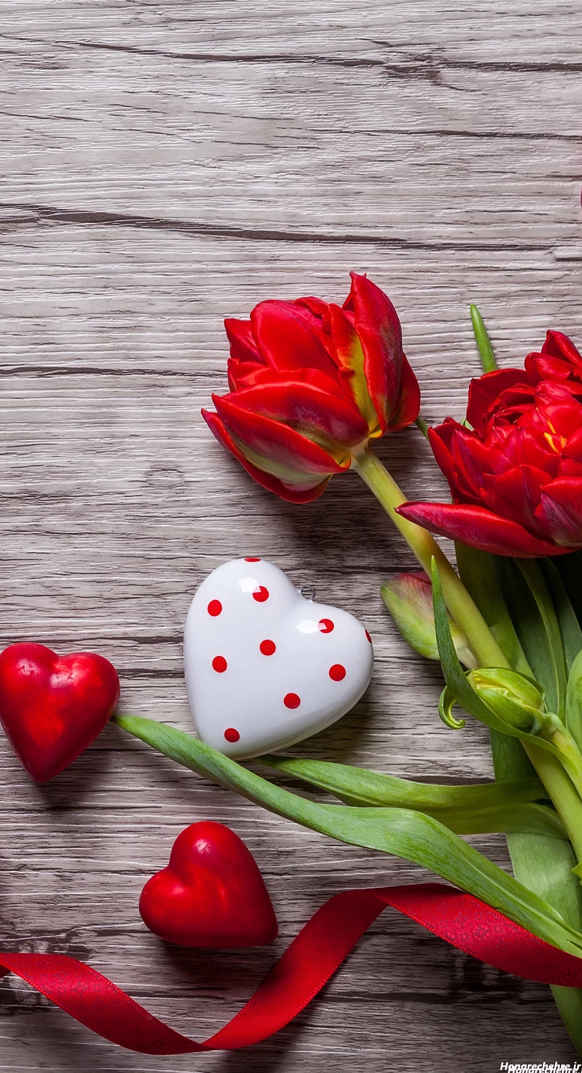 عکس قلب قرمز خوشگل کوچک