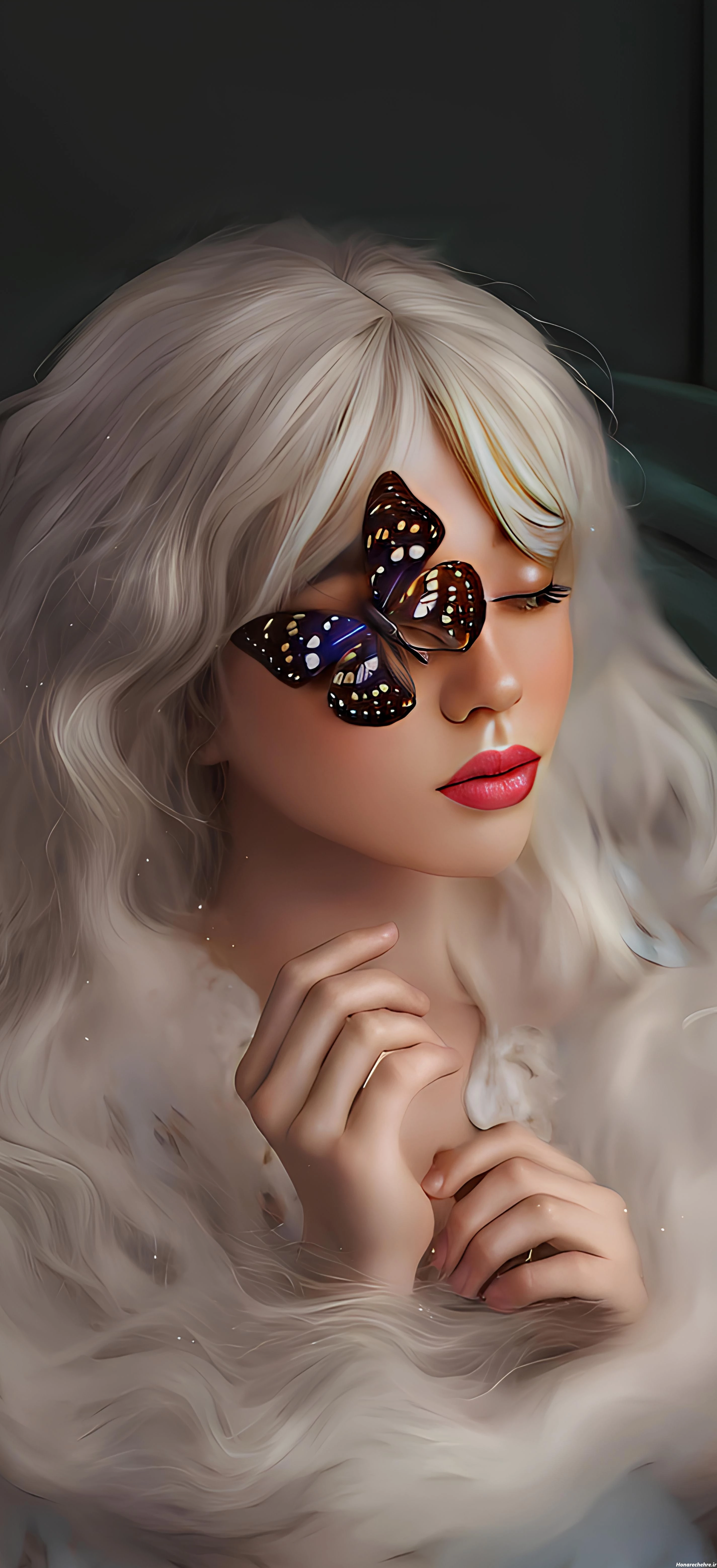 تصویر زمینه دخترانه شیک و باکلاس