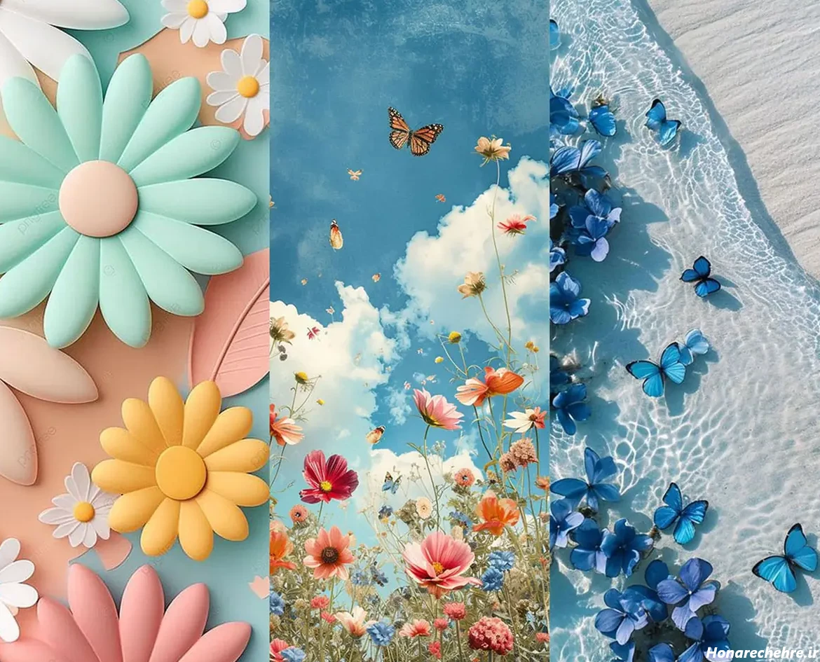 تصویر زمینه دخترانه شیک و باکلاس