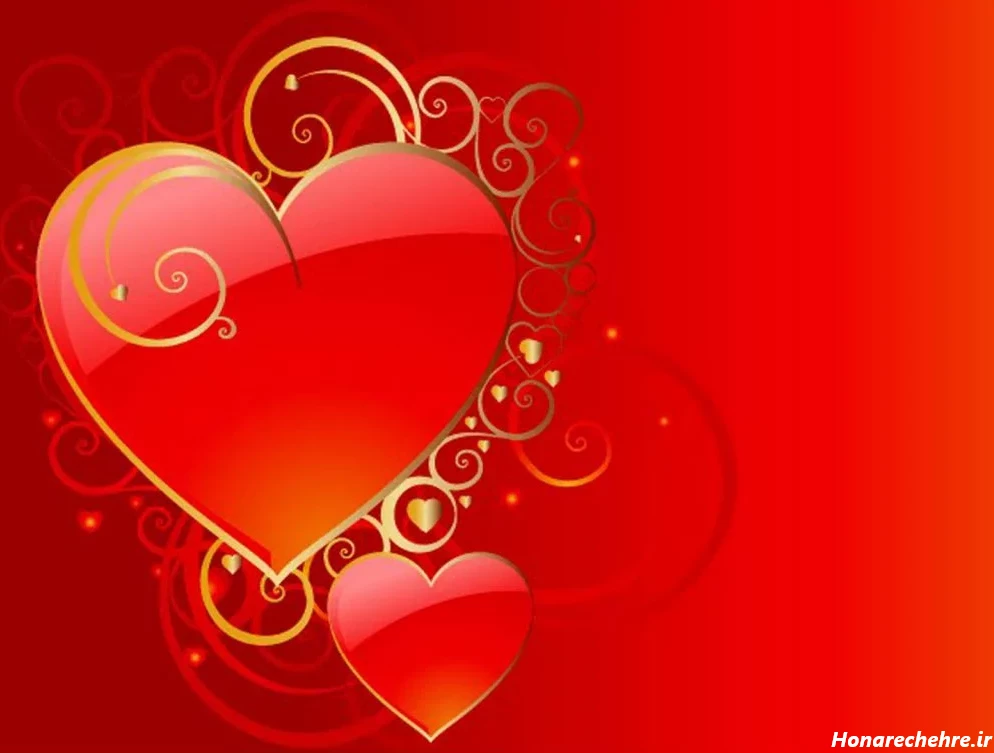 عکس قلب قرمز خوشگل کوچک