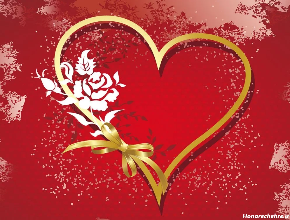 عکس قلب قرمز خوشگل کوچک