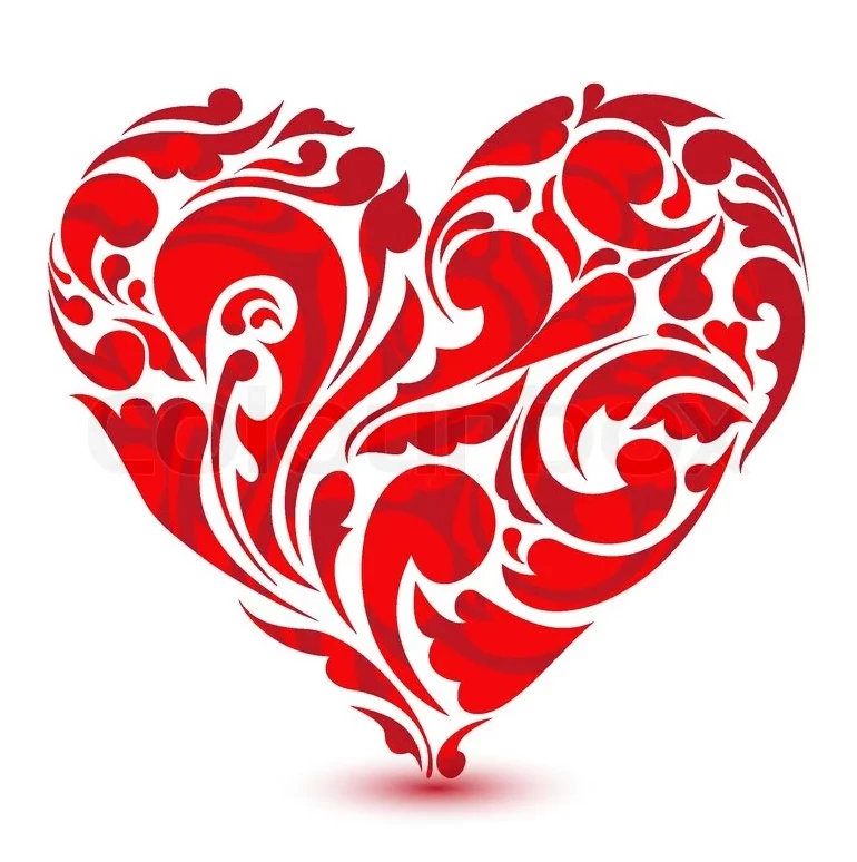 عکس قلب قرمز خوشگل کوچک