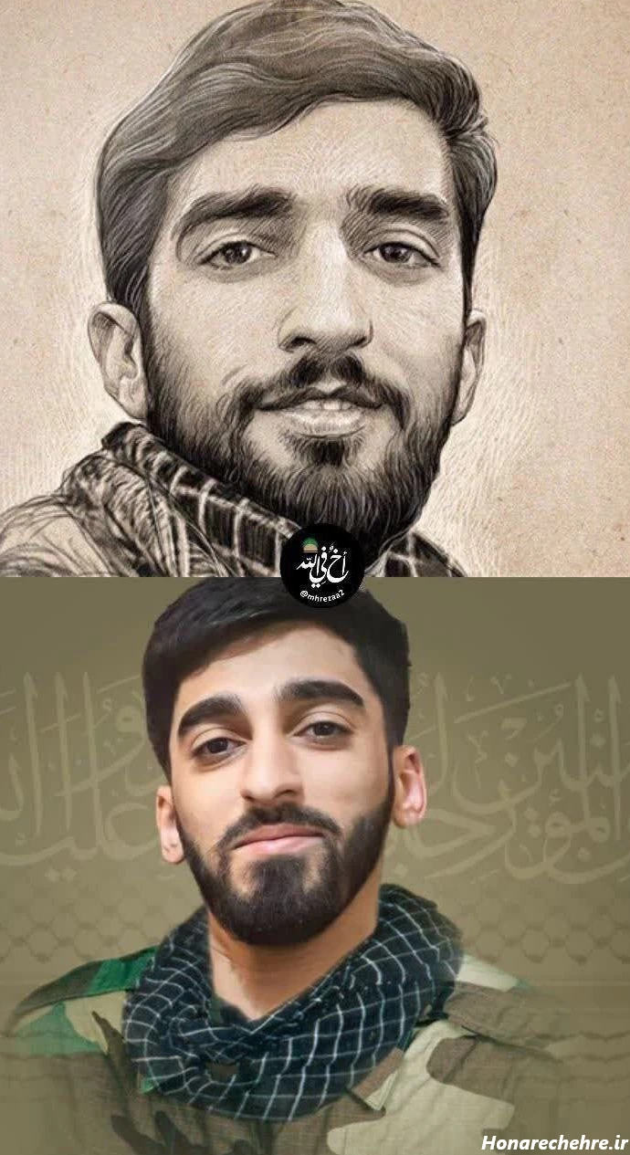 عکس | شباهت عجیب یک شهید حزبالله با شهید محسن حججی