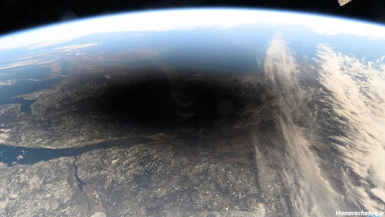 بزرگترین خورشید گرفتگی جهان