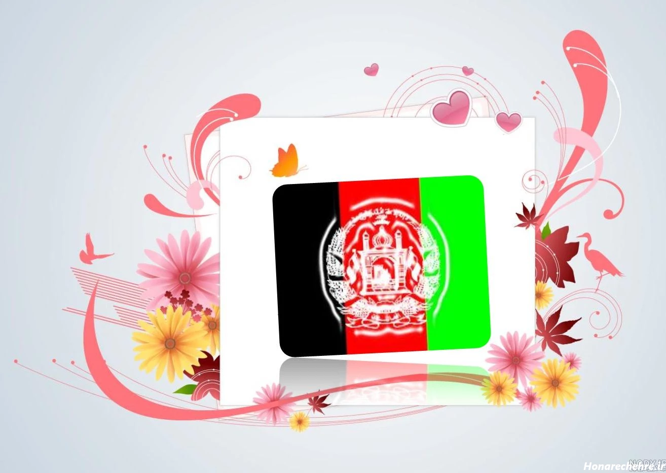عکس پرچم افغانستان غمگین برای پروفایل