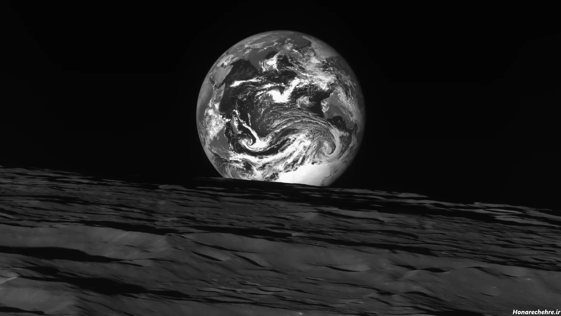 عکس واقعی ماه و خورشید