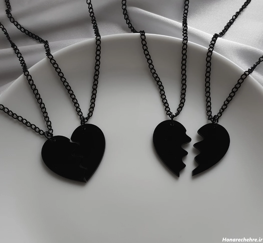 عکس قلب سیاه برای پروفایل