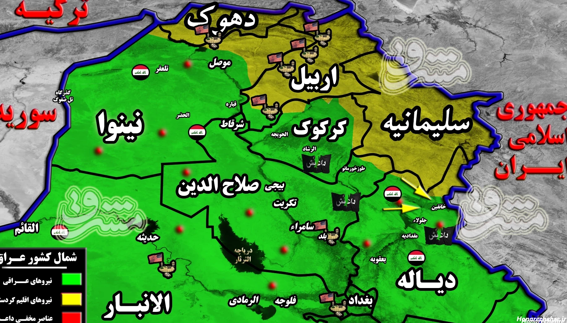 نقشه ایران آنلاین