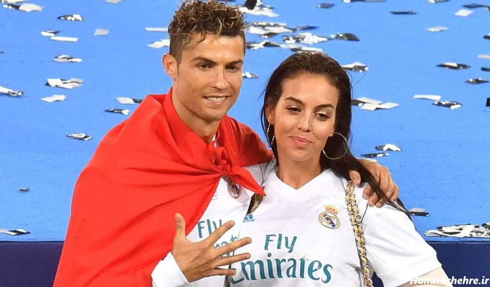 عکس رونالدو و همسرش در تخت خواب