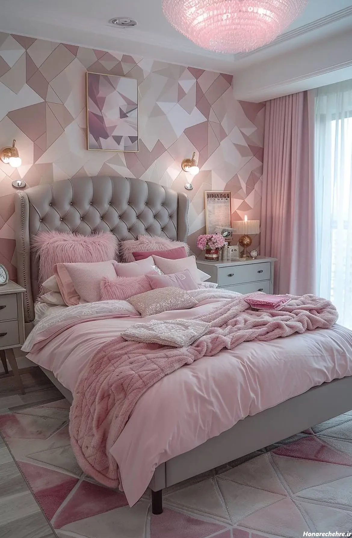 عکس اتاق خواب دخترانه رویایی