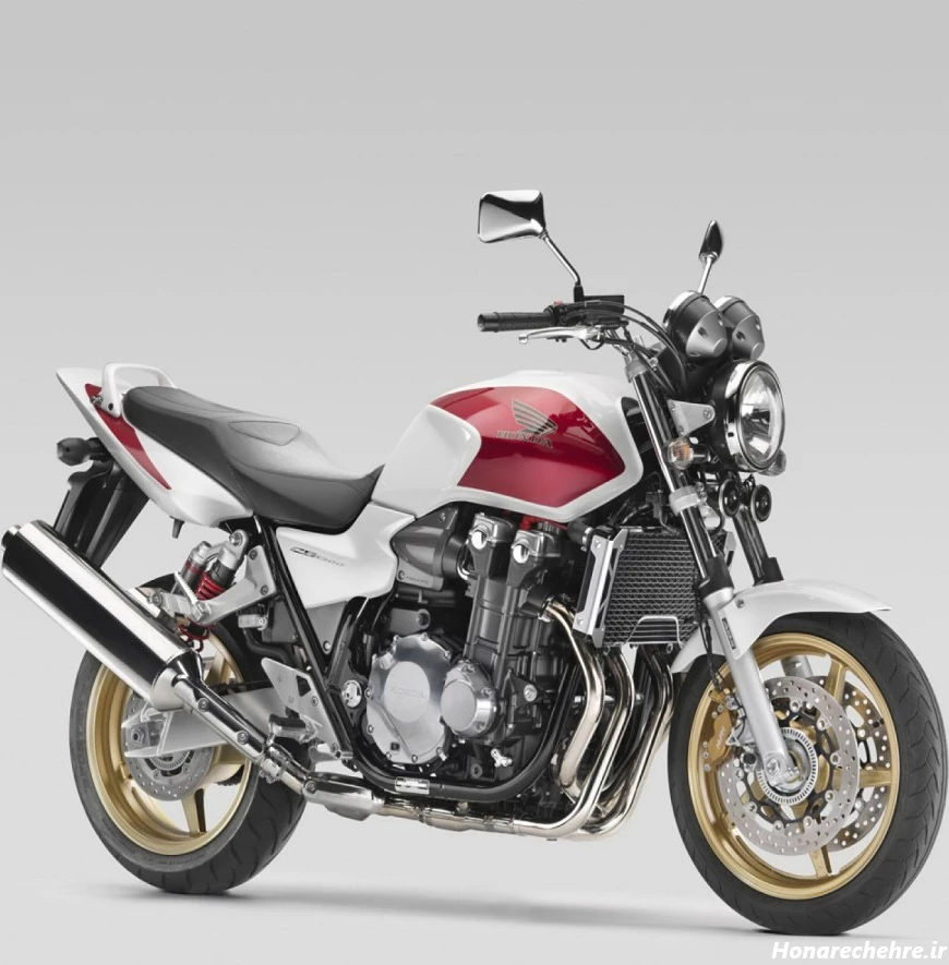 عکس موتور سی بی ۱۳۰۰ آبی