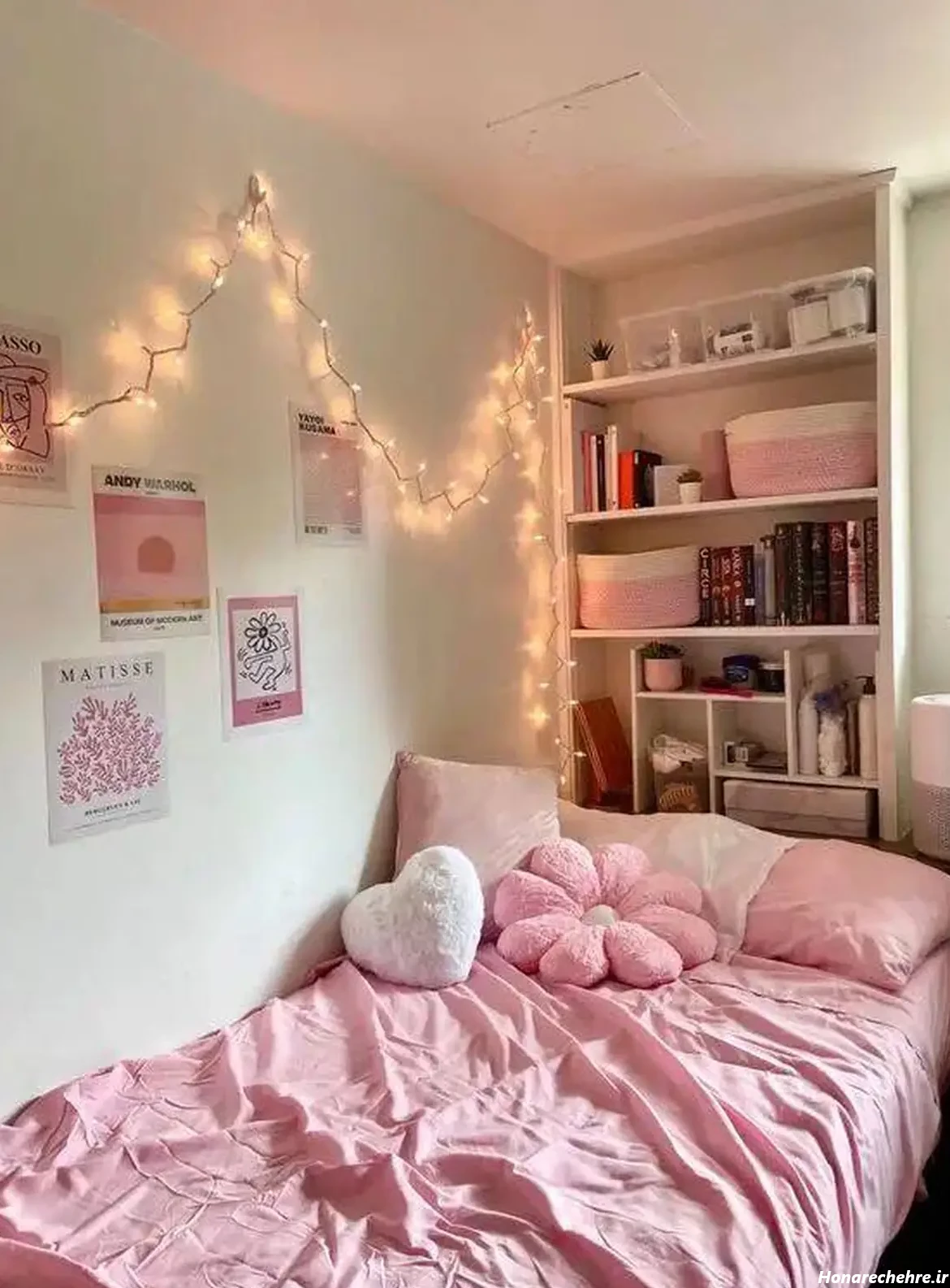عکس اتاق خواب دخترانه رویایی