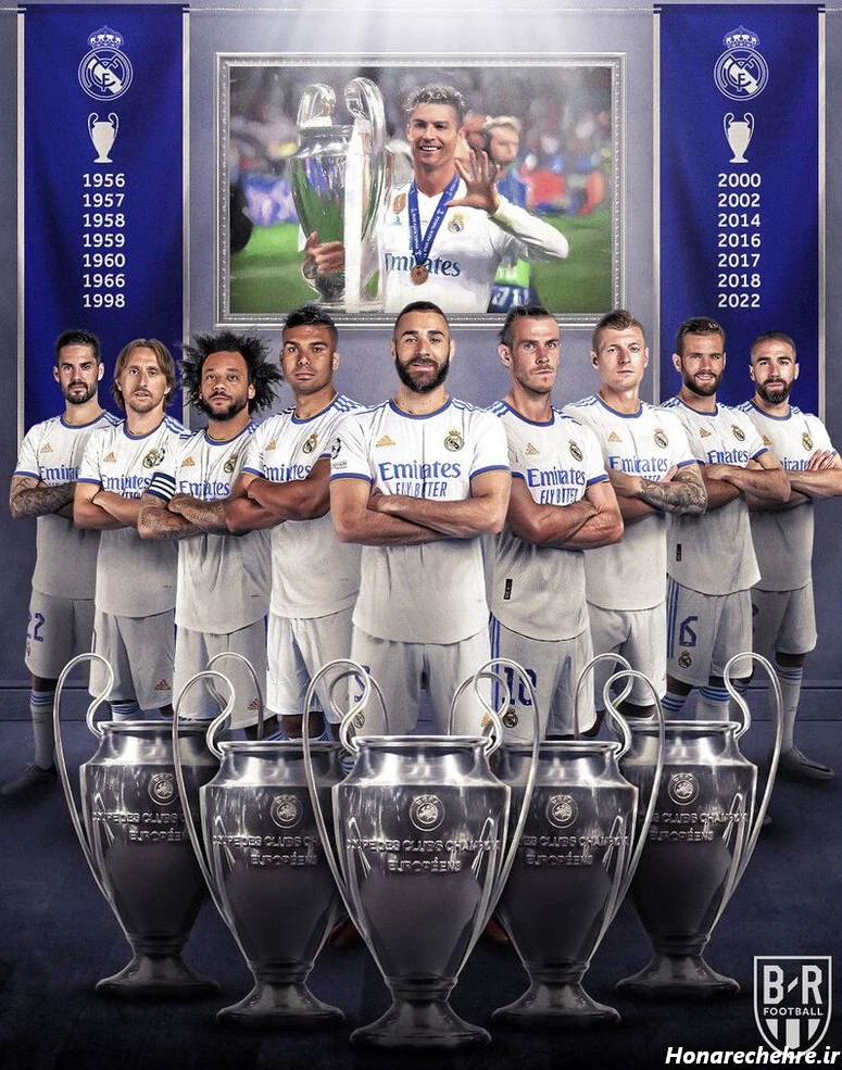 عکس رونالدو در رئال مادرید خفن