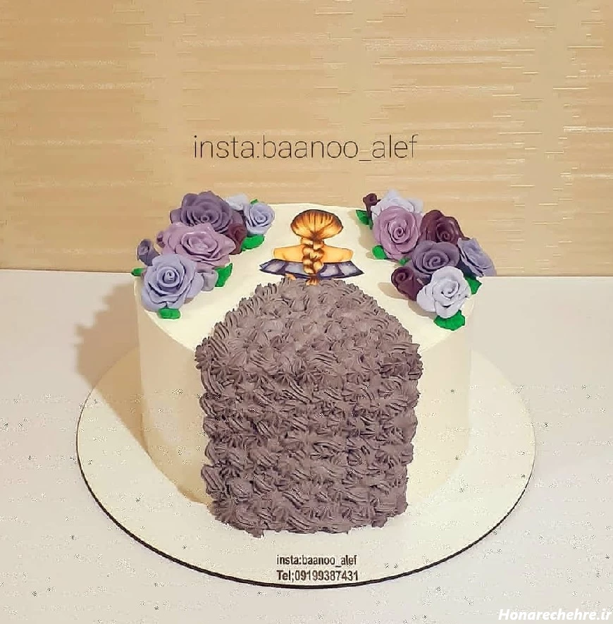 کیک پاپیونی ترند اینستا