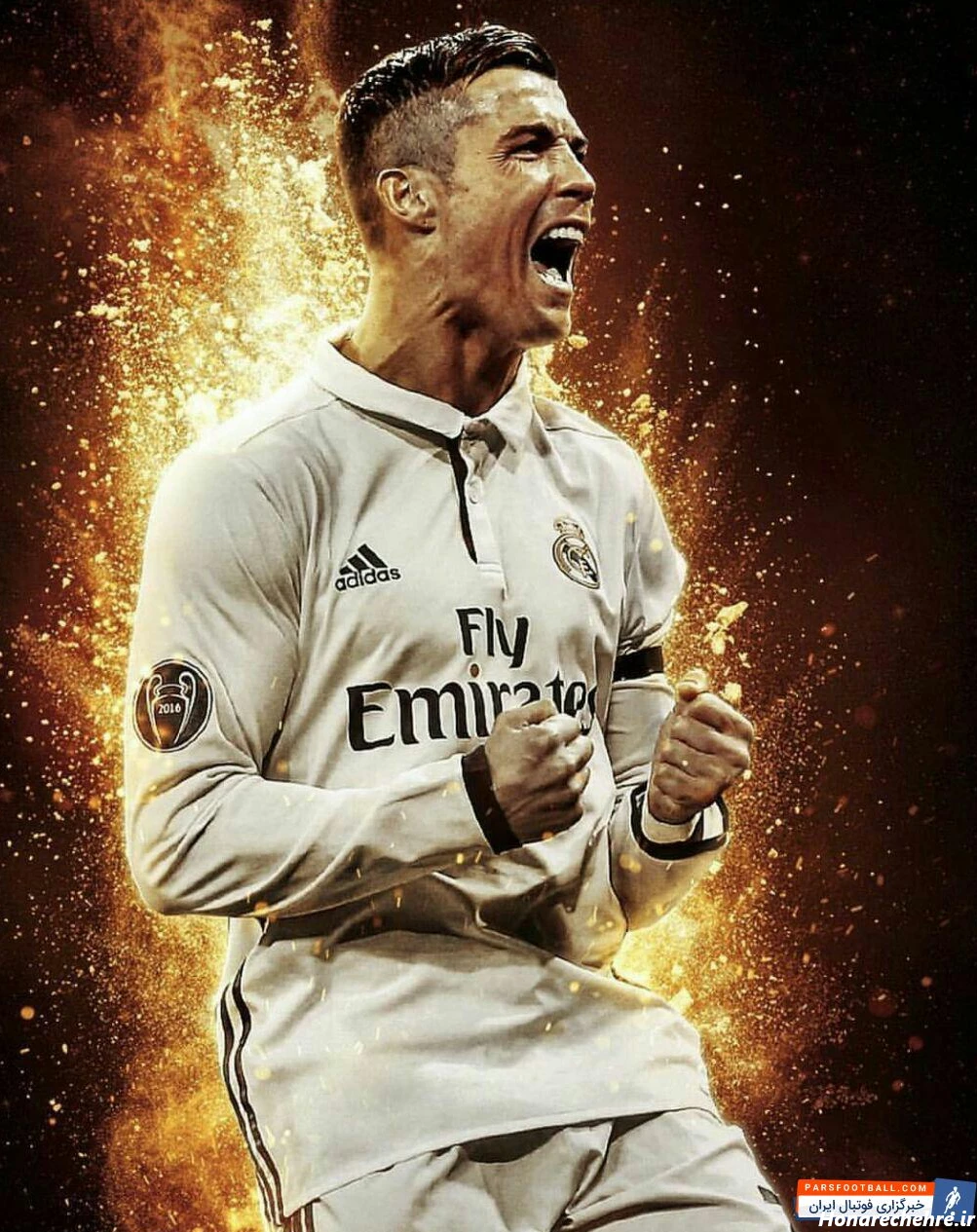 عکس رونالدو در رئال مادرید خفن
