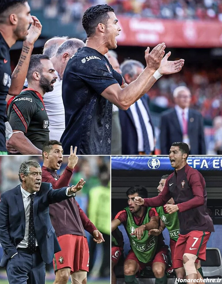 عکس رونالدو با جام لیگ ملت ها